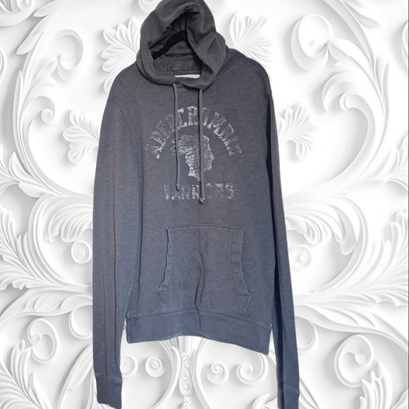Abercrombie & Fitch Grey Front Pocket Hoodie Size XXL Kids - Picture 1 of 3